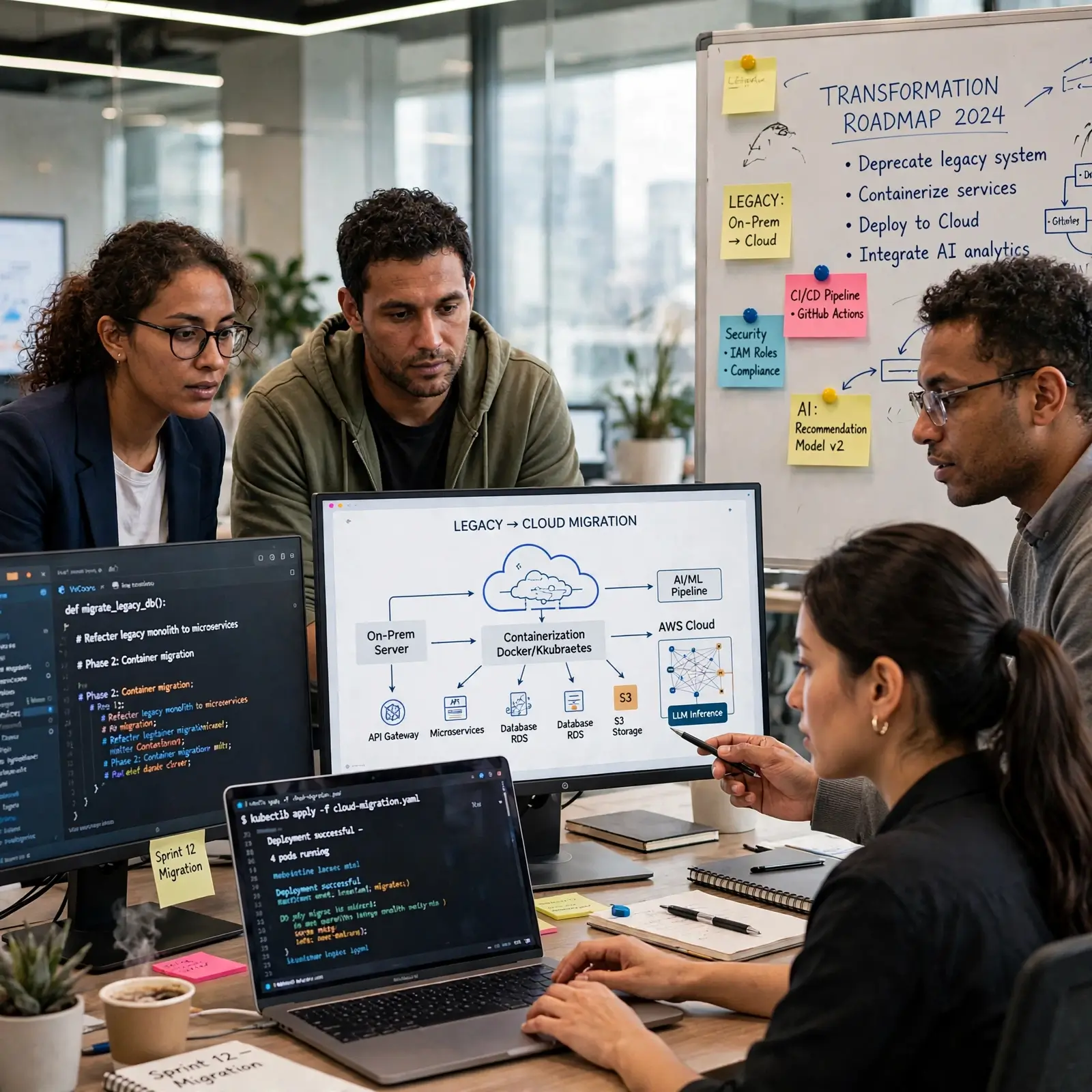 Modernisation et transformation numérique