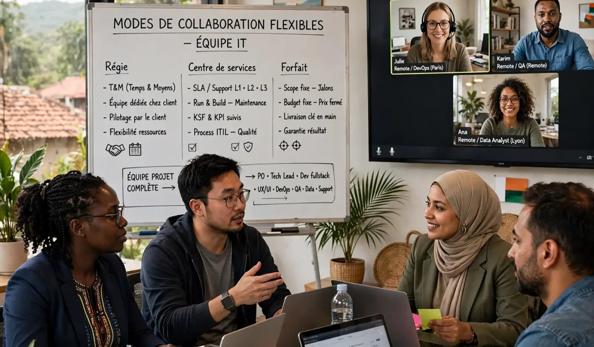 Des modes de collaboration flexibles